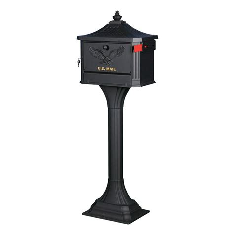 metal box stand|metal mailbox posts.